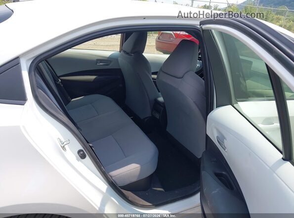 JTDBCMFE1PJ014715 2023 TOYOTA COROLLA White Vista de la etiqueta del VIN