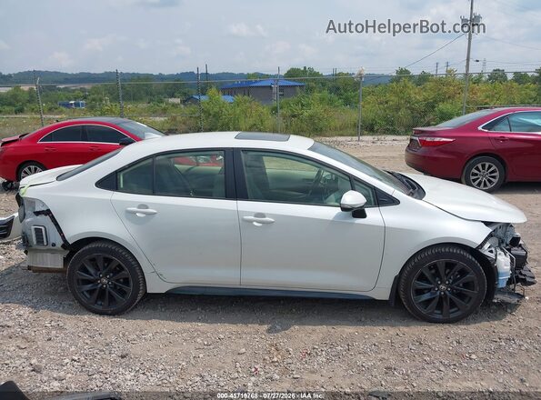 JTDBCMFE1PJ014715 2023 TOYOTA COROLLA White Vista interior de 360 grados