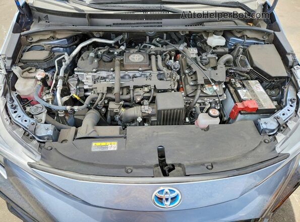 JTDBCMFE1R3035149 2024 TOYOTA COROLLA Blue Вид задньої частини салону