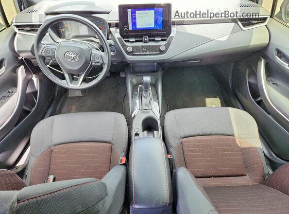 JTDBCMFE1R3035149 2024 TOYOTA COROLLA Blue Вид панелі приладів
