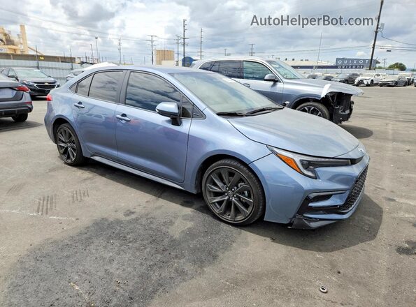 JTDBCMFE1R3035149 2024 TOYOTA COROLLA Blue Передня права чверть