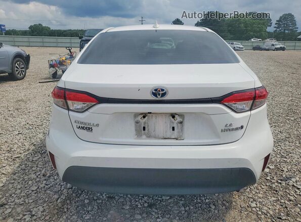 JTDBCMFE1R3044448 2024 TOYOTA COROLLA White Widok z tyłu