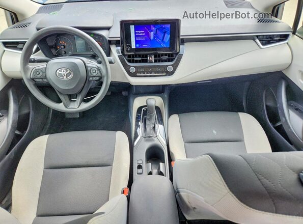 JTDBCMFE1R3056874 2024 TOYOTA COROLLA Blue წინა პანელის ხედი