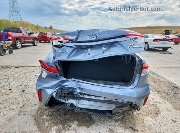 JTDBCMFE1R3056874 2024 TOYOTA COROLLA Blue უკანა ხედი