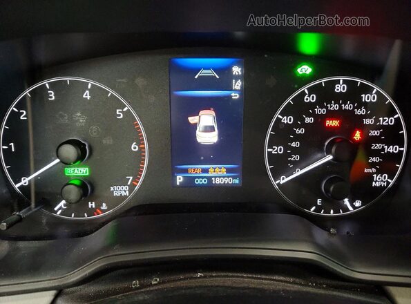 JTDBCMFE1R3056874 2024 TOYOTA COROLLA Blue ხელსაწყოთა პანელის ხედი