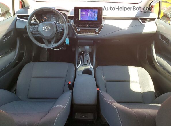 JTDBCMFE1RJ034935 2024 TOYOTA COROLLA Burgundy Առջևի վահանակի տեսք