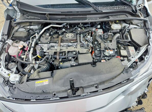 JTDBCMFE1S3103259 2025 TOYOTA COROLLA Silver Widok wnętrza z tyłu