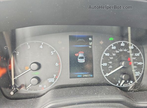 JTDBCMFE1S3103259 2025 TOYOTA COROLLA Silver Widok zestawu wskaźników