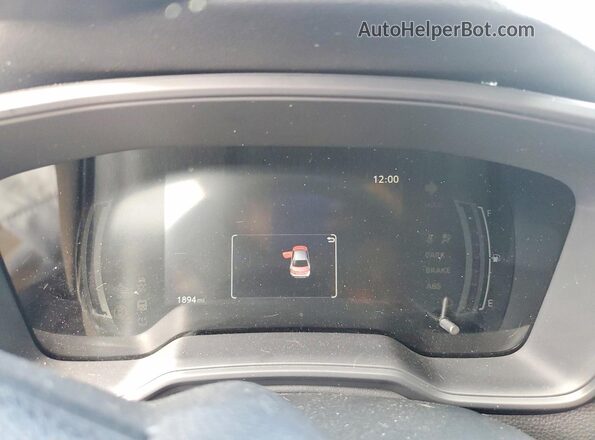 JTDBCMFE1T3122797 2026 TOYOTA COROLLA Белый Вид щитка приборов