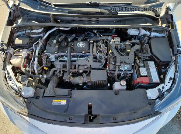 JTDBCMFE2P3016431 2023 TOYOTA COROLLA White Սալոնի հետևի տեսք
