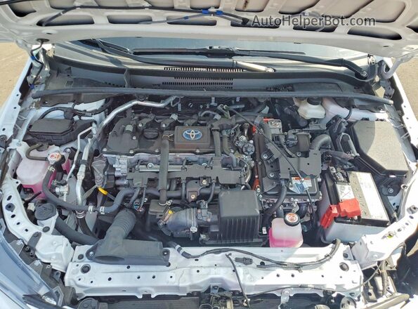 JTDBCMFE2R3040344 2024 TOYOTA COROLLA White Սալոնի հետևի տեսք