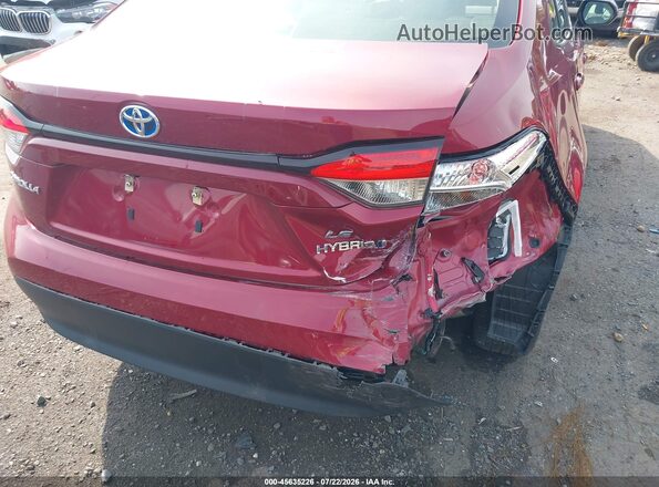 JTDBCMFE2RJ031655 2024 TOYOTA COROLLA Red Դիմացի տեսք