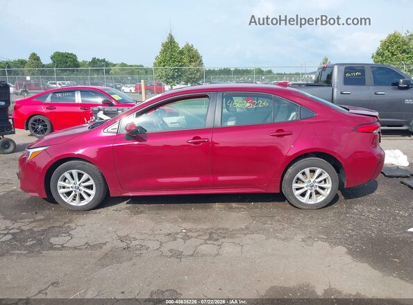 JTDBCMFE2RJ031655 2024 TOYOTA COROLLA Red Սալոնի 360 աստիճան տեսք