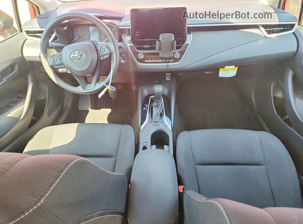 JTDBCMFE2S3082048 2025 TOYOTA COROLLA Красный Вид панели приборов