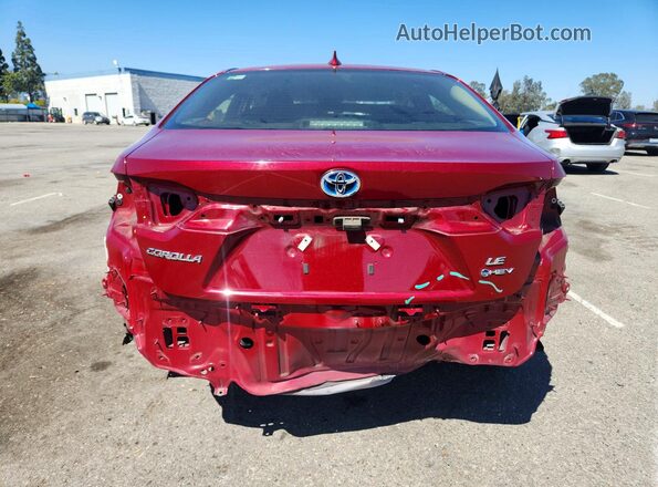 JTDBCMFE2S3082048 2025 TOYOTA COROLLA Красный Вид сзади