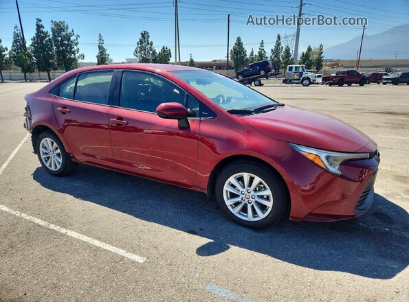 JTDBCMFE2S3082048 2025 TOYOTA COROLLA Красный Передняя правая четверть