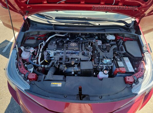 JTDBCMFE2S3082048 2025 TOYOTA COROLLA Красный Вид задней части салона
