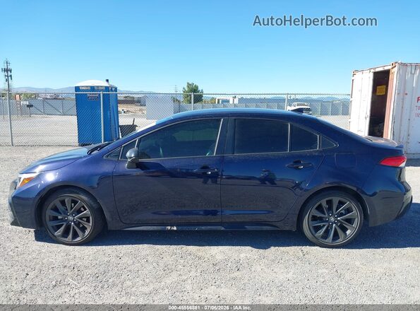 JTDBCMFE2S3082812 2025 TOYOTA COROLLA Blue Vista interior de 360 grados