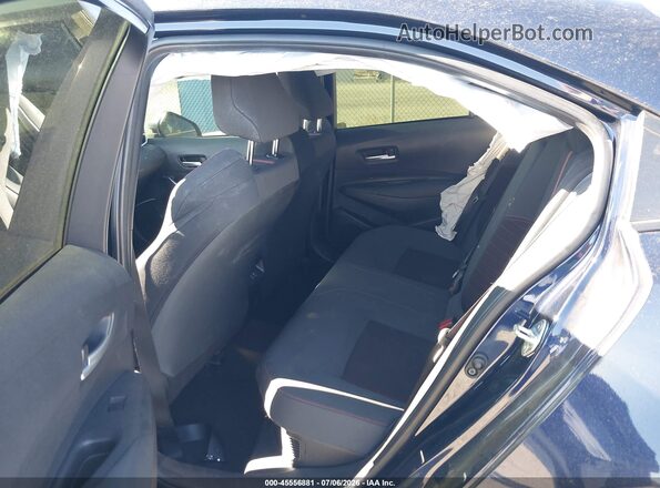 JTDBCMFE2S3082812 2025 TOYOTA COROLLA Blue Vista de la etiqueta del VIN