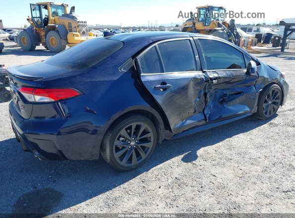 JTDBCMFE2S3082812 2025 TOYOTA COROLLA Blue Trasero derecho