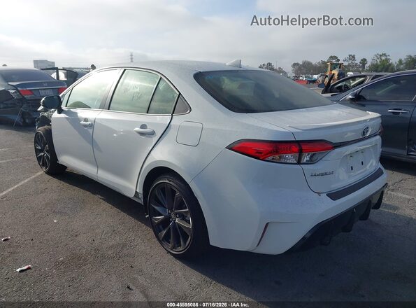 JTDBCMFE2S3109135 2025 TOYOTA COROLLA White Rear left