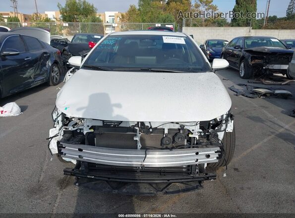 JTDBCMFE2S3109135 2025 TOYOTA COROLLA White Rear interior view