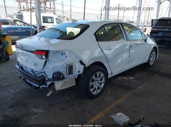 JTDBCMFE2T3143559 2026 TOYOTA COROLLA HYBRID White უკანა მარჯვენა
