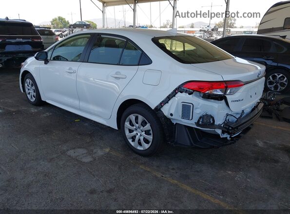 JTDBCMFE2T3143559 2026 TOYOTA COROLLA HYBRID White უკანა მარცხენა