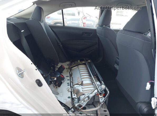 JTDBCMFE2T3143559 2026 TOYOTA COROLLA HYBRID White VIN კოდის სტიკერის ხედი