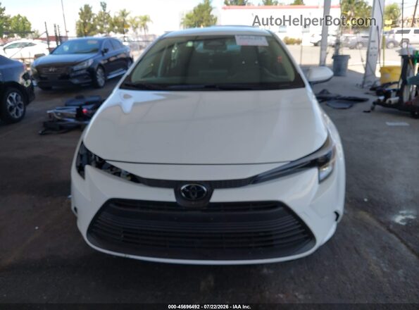 JTDBCMFE2T3143559 2026 TOYOTA COROLLA HYBRID White უკანა სალონის ხედი