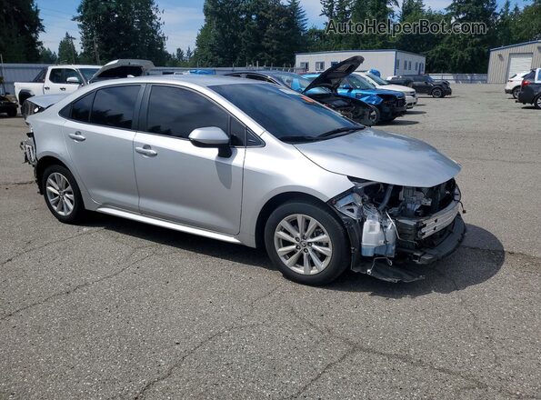 JTDBCMFE3P3018107 2023 TOYOTA COROLLA Серебряный Передняя правая четверть