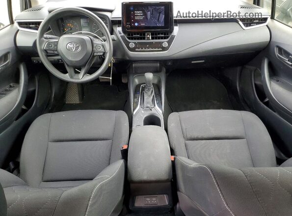 JTDBCMFE3P3020178 2023 TOYOTA COROLLA Gray Առջևի վահանակի տեսք
