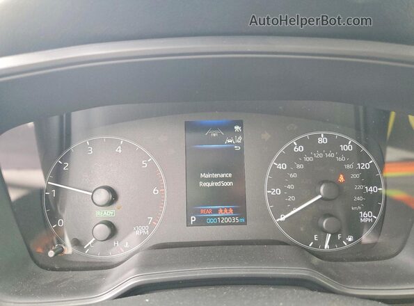 JTDBCMFE3P3020665 2023 TOYOTA COROLLA Угольный Вид щитка приборов