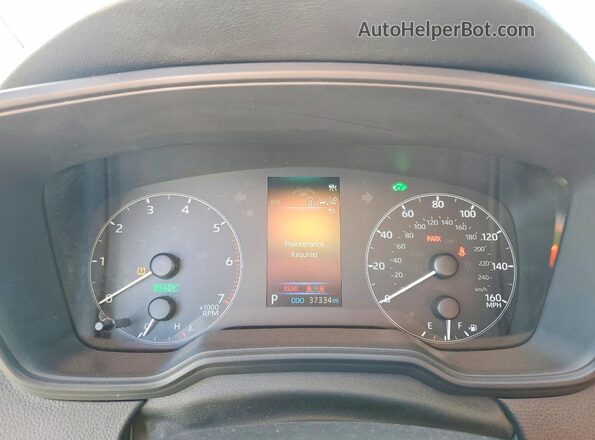 JTDBCMFE3P3024957 2023 TOYOTA COROLLA Белый Вид щитка приборов