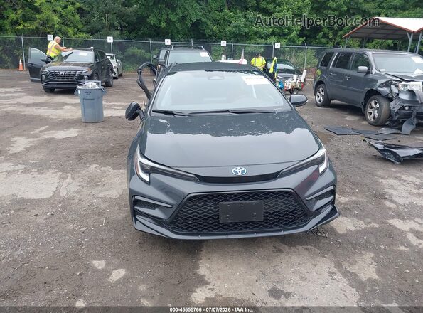 JTDBCMFE3P3026692 2023 TOYOTA COROLLA Серый Вид задней части салона
