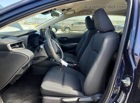 JTDBCMFE3S3086366 2025 TOYOTA COROLLA Black Front interior view