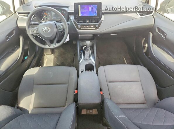 JTDBCMFE3S3086366 2025 TOYOTA COROLLA Black Dashboard view