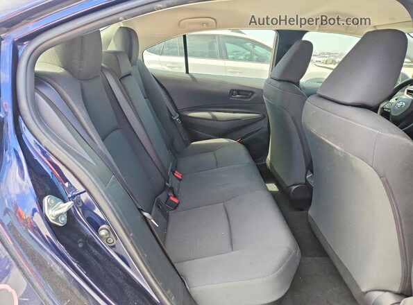 JTDBCMFE3S3086366 2025 TOYOTA COROLLA Black Rear seats view