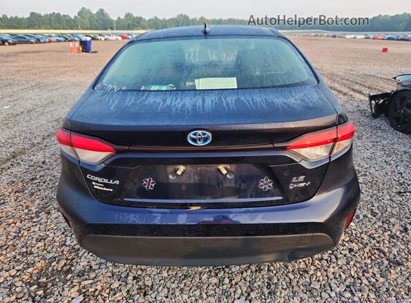 JTDBCMFE3S3090434 2025 TOYOTA COROLLA Blue უკანა ხედი