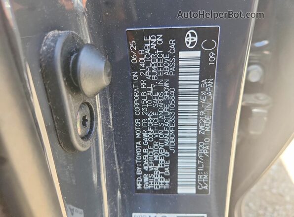 JTDBCMFE3S3105840 2025 TOYOTA COROLLA Угольный Вид подкапотного пространства