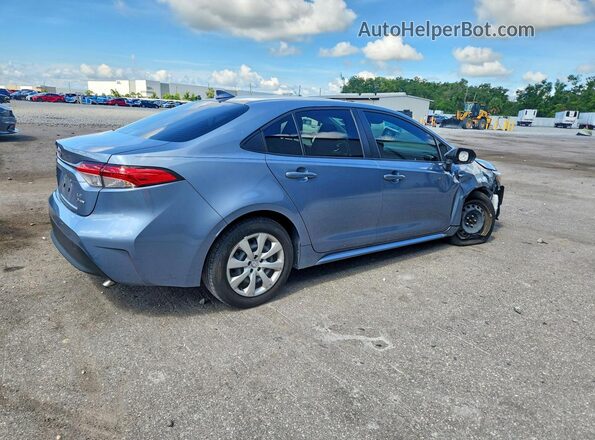JTDBCMFE3SJ045523 2025 TOYOTA COROLLA Blue Rear right