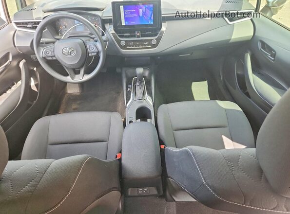 JTDBCMFE3SJ045523 2025 TOYOTA COROLLA Blue Dashboard view