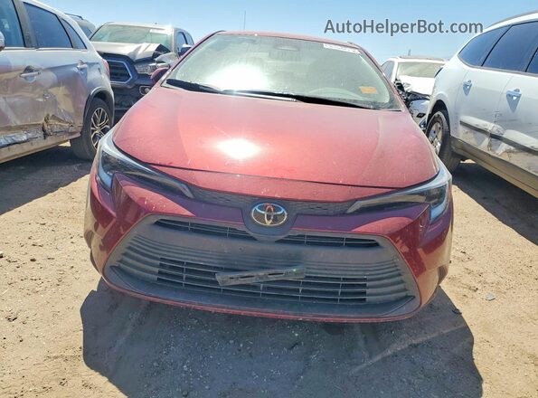 JTDBCMFE3T3115916 2026 TOYOTA COROLLA Red Вид спереду