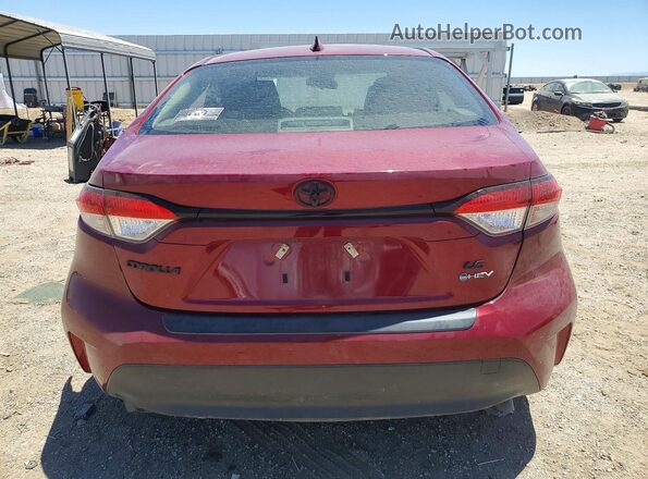 JTDBCMFE3T3115916 2026 TOYOTA COROLLA Red Вид ззаду