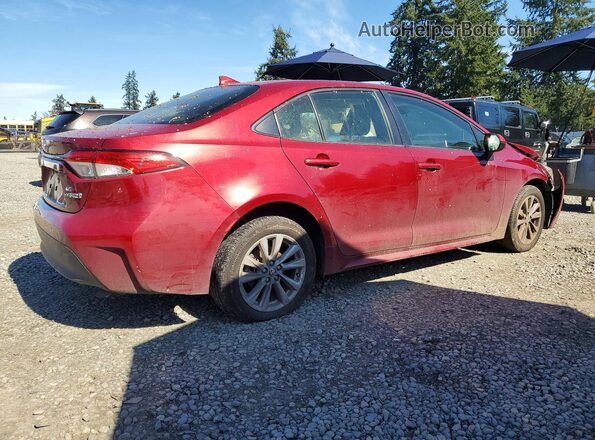 JTDBCMFE4PJ002834 2023 TOYOTA COROLLA Red Trasero derecho