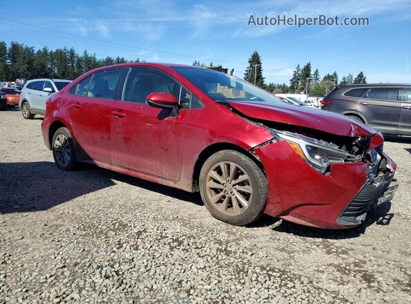 JTDBCMFE4PJ002834 2023 TOYOTA COROLLA Red Delantero derecho