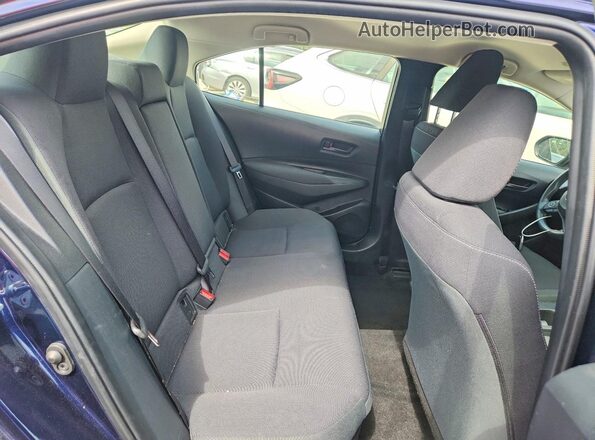 JTDBCMFE4PJ015602 2023 TOYOTA COROLLA Blue Vista de los asientos traseros