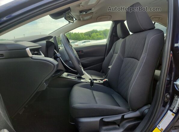 JTDBCMFE4PJ015602 2023 TOYOTA COROLLA Blue Vista interior delantera
