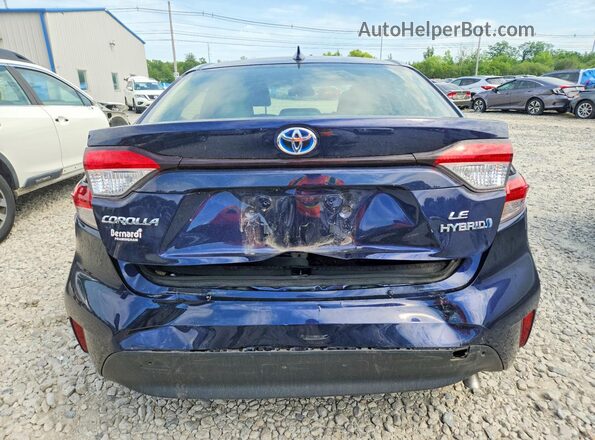 JTDBCMFE4PJ015602 2023 TOYOTA COROLLA Blue Vista trasera