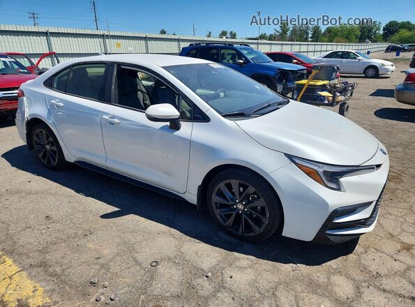 JTDBCMFE4R3036019 2024 TOYOTA COROLLA White Delantero derecho